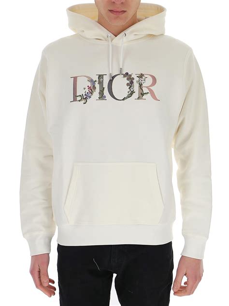 christian dior white hoodie mens|christian dior sweaters for men.